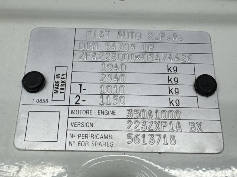 Панель передняя(телевизор) Fiat Doblo
