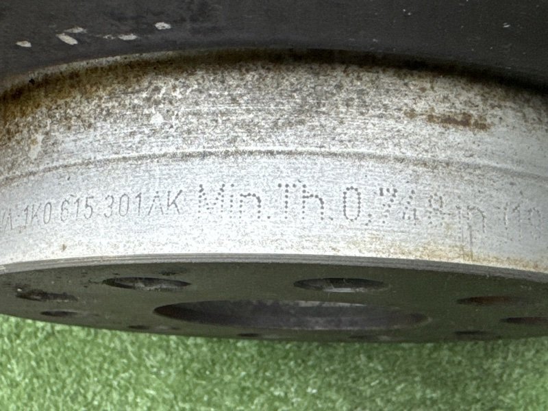Диск тормозной Skoda Octavia A5
