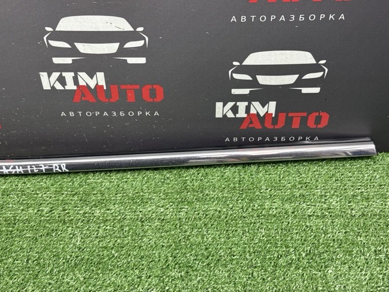 Уплотнитель стекла наружный (Бархотка) Nissan QASHQAI 2016 J11