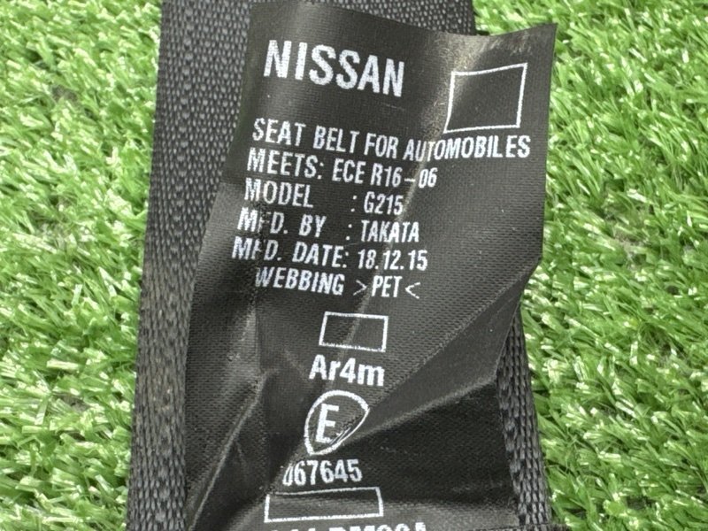 Ремни безопасности Nissan QASHQAI 2016 J11