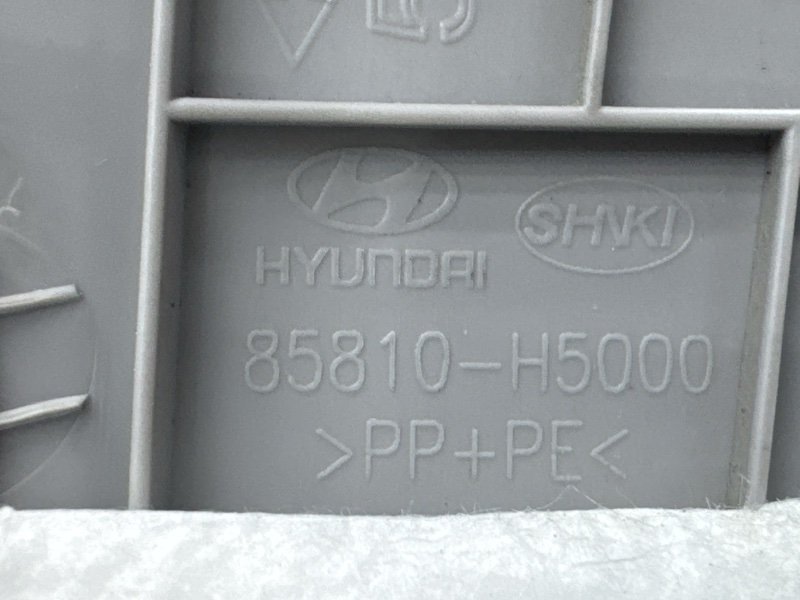 Накладка стойки лобового стекла Hyundai Solaris 2 2017 HCR