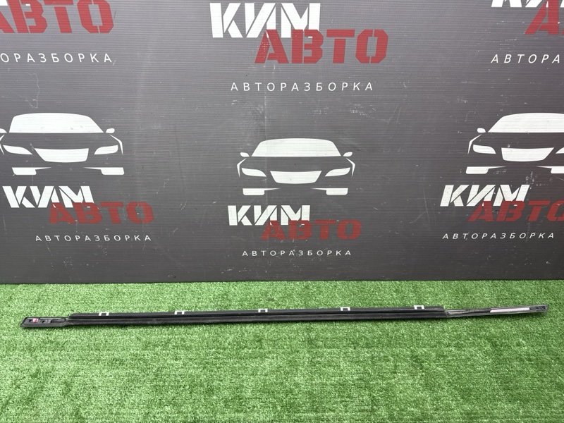 Уплотнитель стекла наружный(Бархотка) Хром Kia Ceed 3 2021 SW