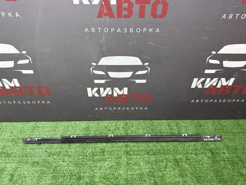 Уплотнитель стекла наружный(Бархотка) Хром Kia Ceed 3 2021 SW