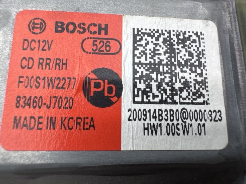 Мотор стеклоподъемника Kia Ceed 3 2021 SW