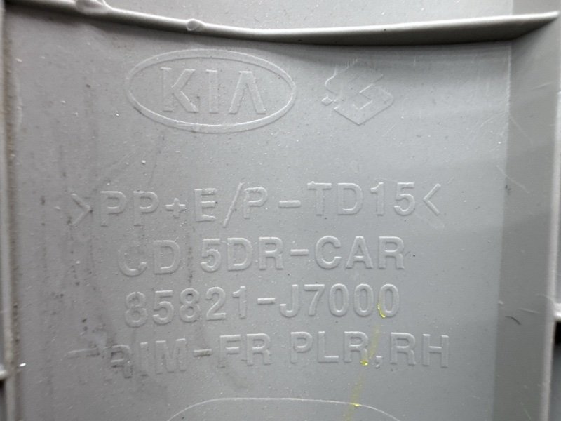 Накладка стойки лобового стекла Kia Ceed 3 2021 SW