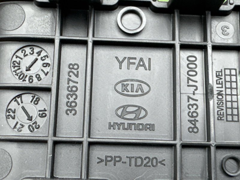 Накладка центральной консоли Kia Ceed 3 2021 SW