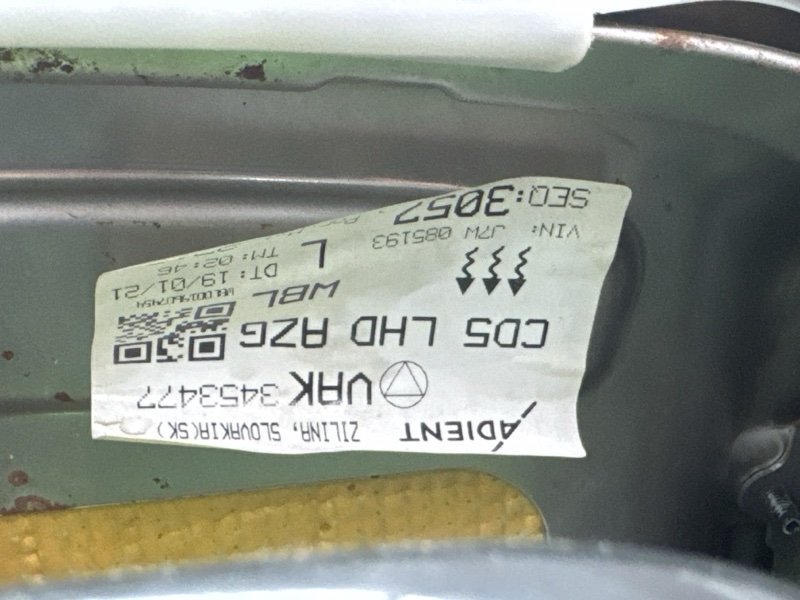 Сиденье переднее Kia Ceed 3 2021 SW