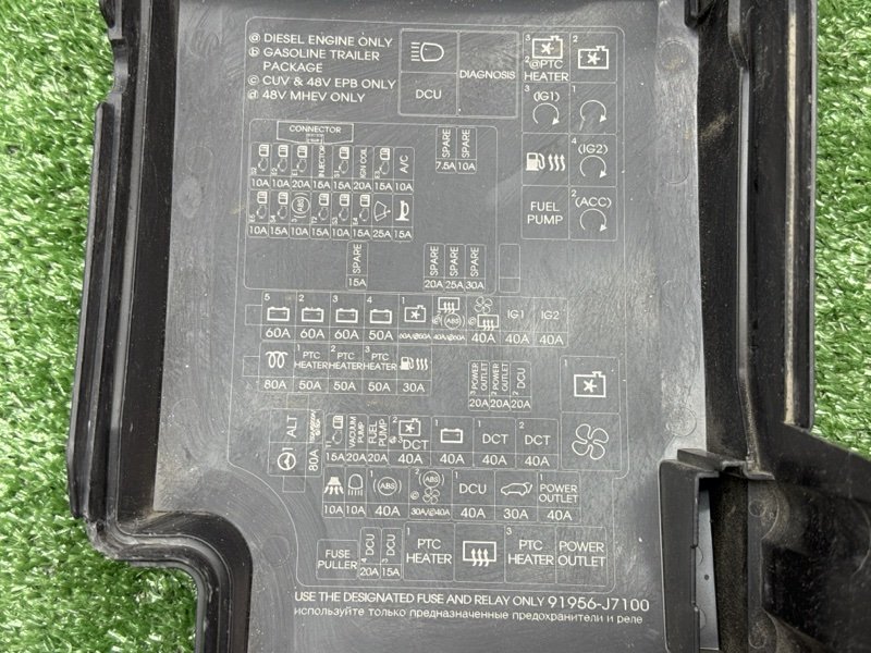 Проводка моторного отсека с повреждениями Kia Ceed 3 2021 SW