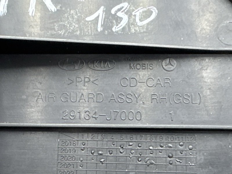 Дефлектор радиатора Kia Ceed 3 2021 SW