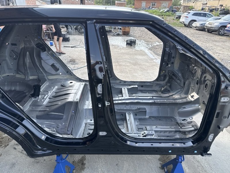 Порог со стойкой Hyundai Creta 2021 GS