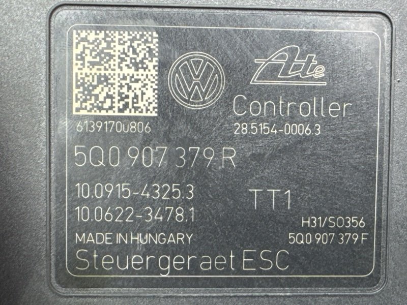 Блок ABS Skoda Octavia 2013 A7