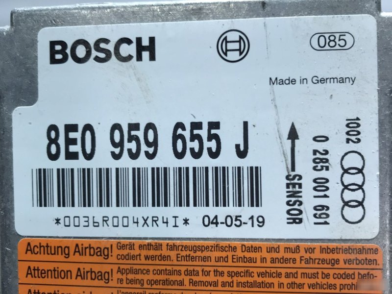 Блок Airbag SRS Audi A4 B6