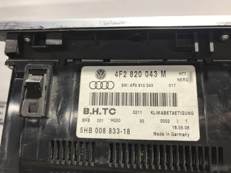 Блок климат-контроля Audi A6 С6