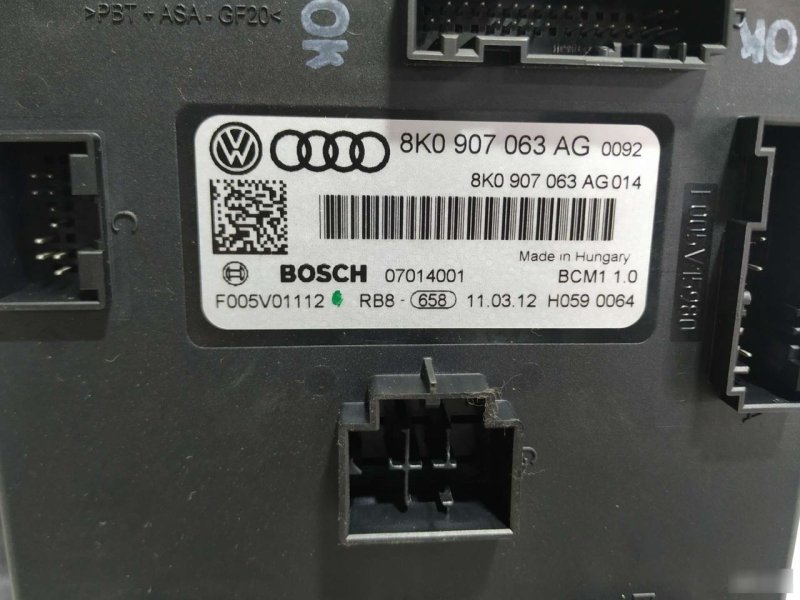 Блок комфорта Audi A4 2011—2015 B8