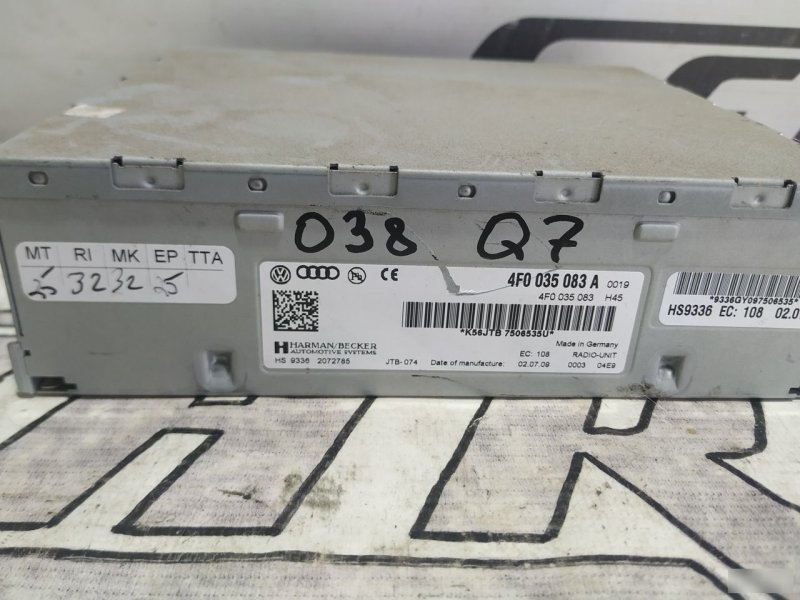 Блок управления двигателем Audi Q7 2005—2009 4L