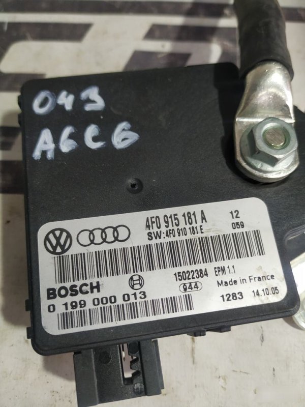 Блок управления двигателем Audi A6 2004—2008 С6