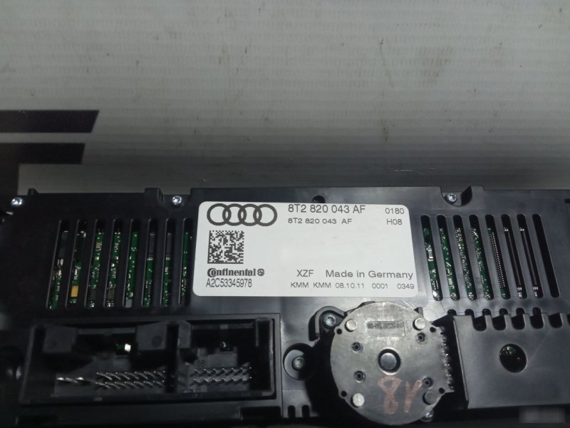 Блок управления климат-контролем Audi A4 2011—2015 B8