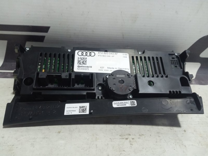 Блок управления климат-контролем Audi A4 2011—2015 B8