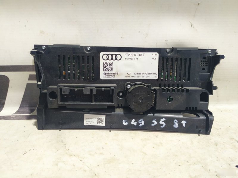 Блок управления климат-контролем Audi S5 2007—2011 8T