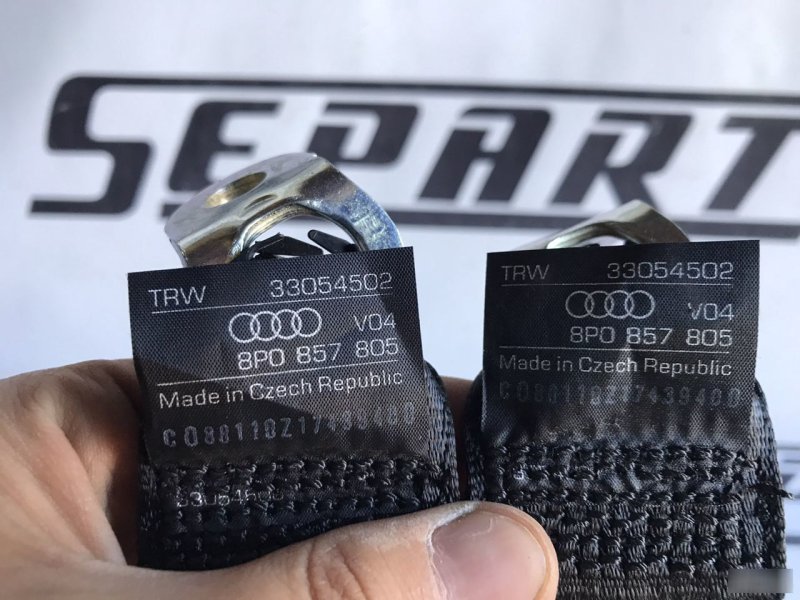 Ремни безопасности Audi A3 8P