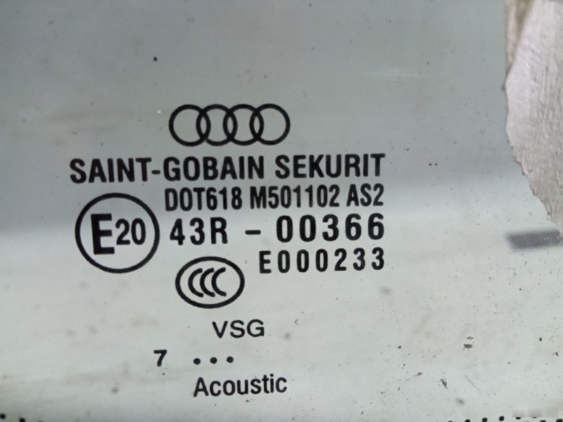 Форточка Audi A8 D3