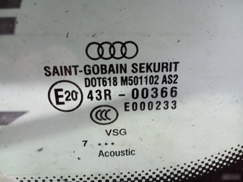 Форточка Audi A8 D3