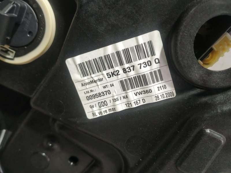 Стеклоподъемник Volkswagen Golf GTI 2010 VI