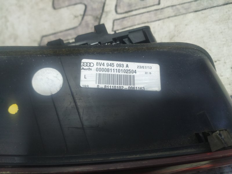 Фонари led Audi A3 2013 8V hatchback