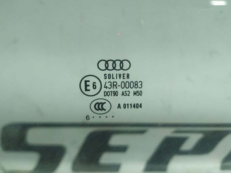 Стекло боковое Audi A6 2007 C6