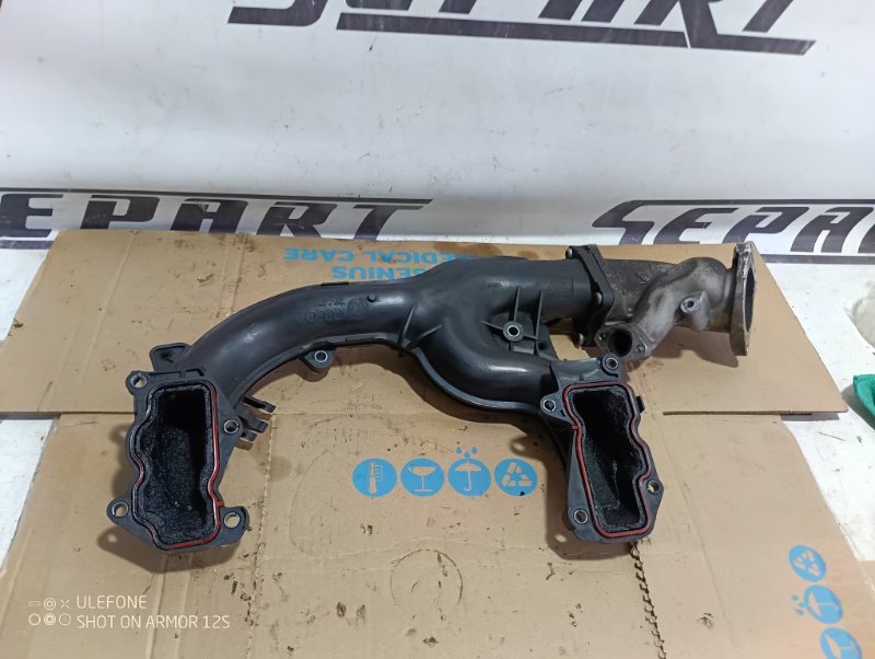 Впускной коллектор Audi Q7 2007 4L