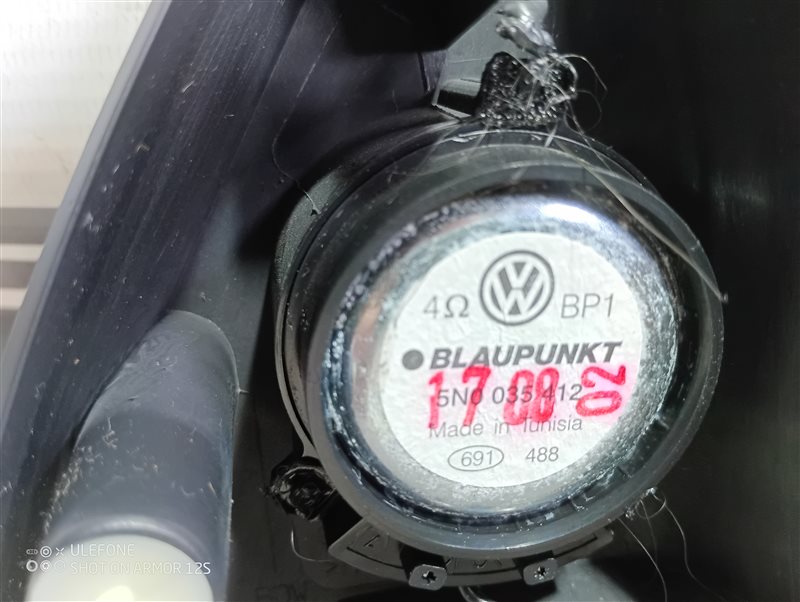 Вч динамики Volkswagen Tiguan 2010 5N