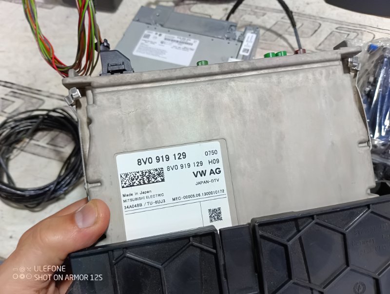 Комплект мультимедиа MIB Audi A3 2013 8V hatchback