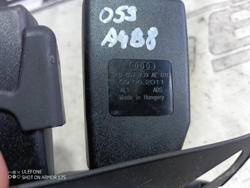 Замок ремня безопасности Audi A4 ALLROAD 2011 B8 Allroad