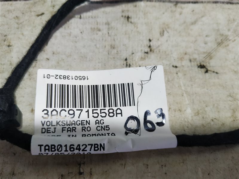 Проводка двери Volkswagen Passat 2011 B7