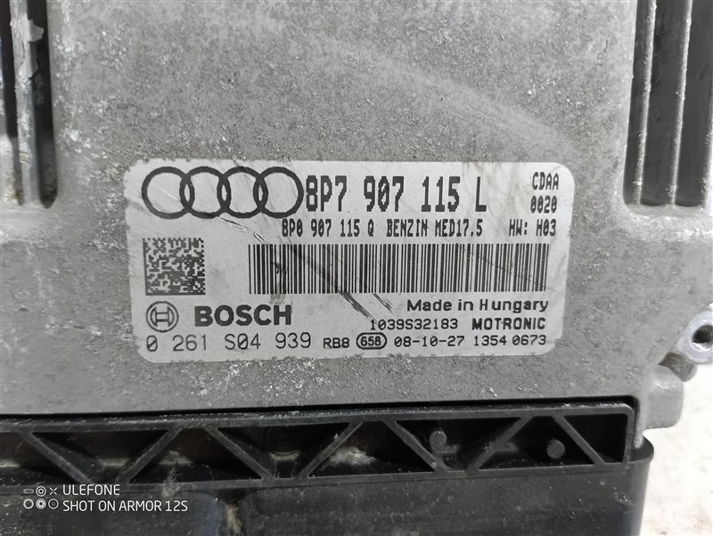 Блок управления двигателем Audi A3 2009 8P