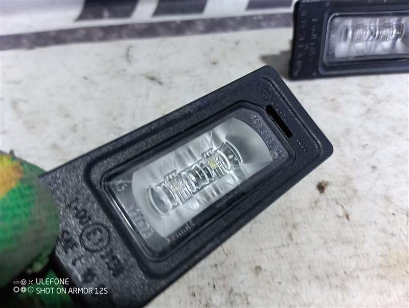 Подсветка номера Audi A3 2014 8V Sedan