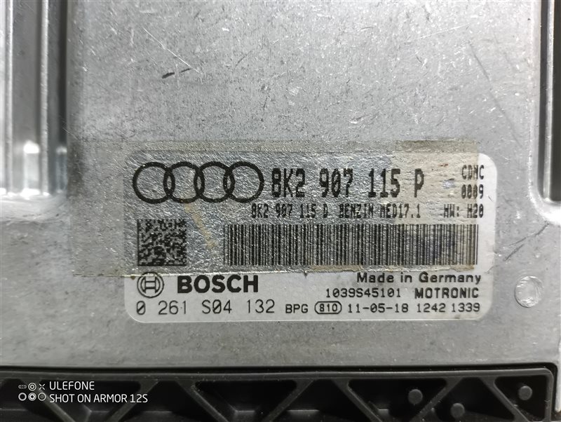 Эбу двигателя Audi A4 ALLROAD 2010 B8