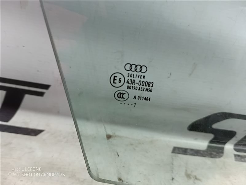 Стекло боковое Audi A6 2012 C7