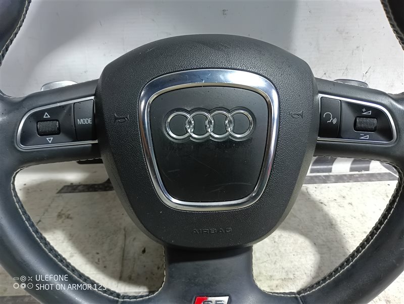 Руль с подрулевыми лепестками Audi S5 2008 8T
