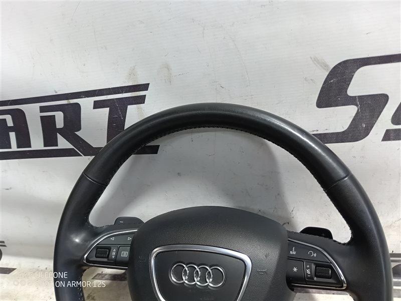 Руль с подрулевыми лепестками Audi A6 2012 C7