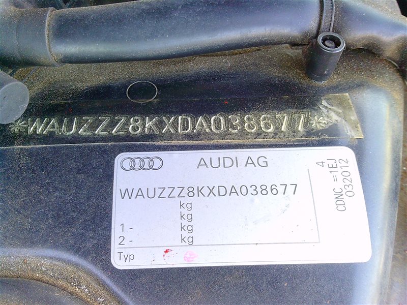 Audi A4 B8 2.0 CDN 2012 1 рест. 2011—2015 Audi A4 2012 B8