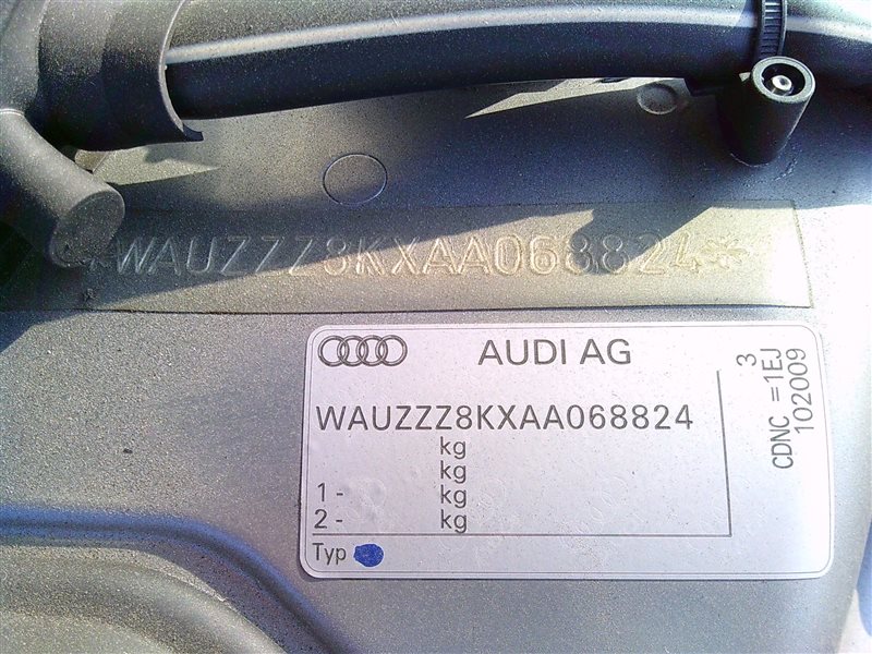 Audi A4 B8 2.0 CDN 2010 дорест. 2007—2011 Audi A4 2010 B8