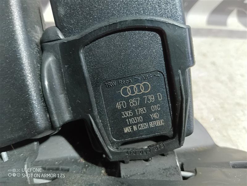 Замок ремня безопасности Audi A6 2010 C6