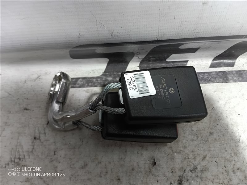 Замок ремня безопасности Volkswagen Passat 2008 B6