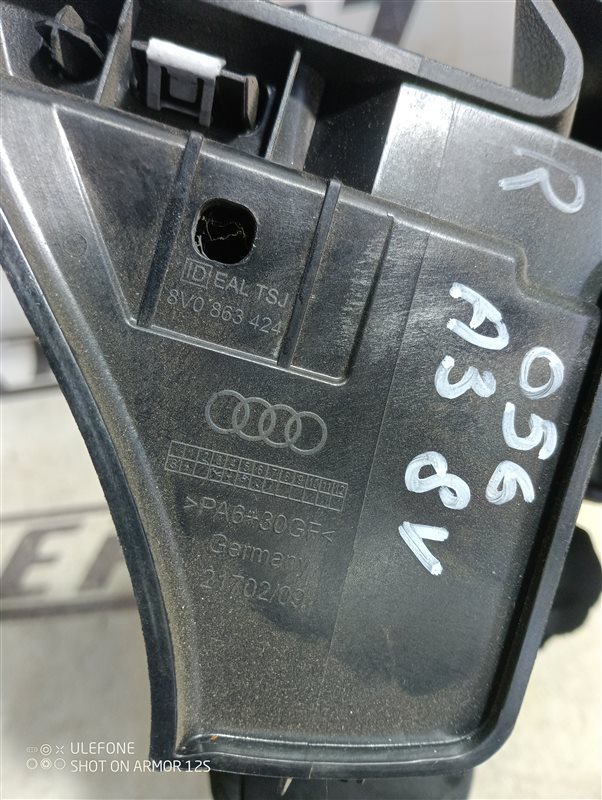 Обшивка багажника Audi A3 2013 8V hatchback