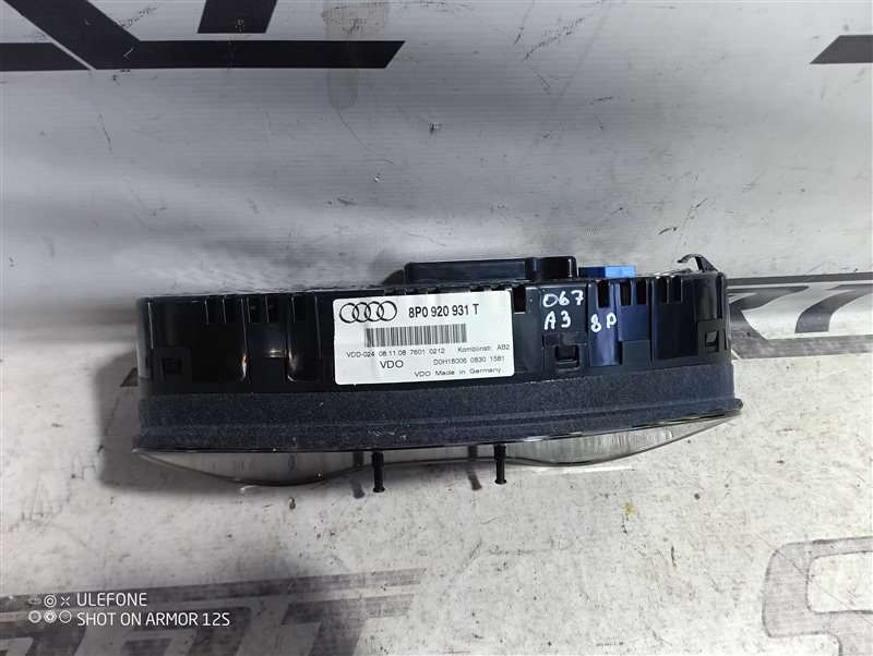 Панель приборов Audi A3 2009 8P