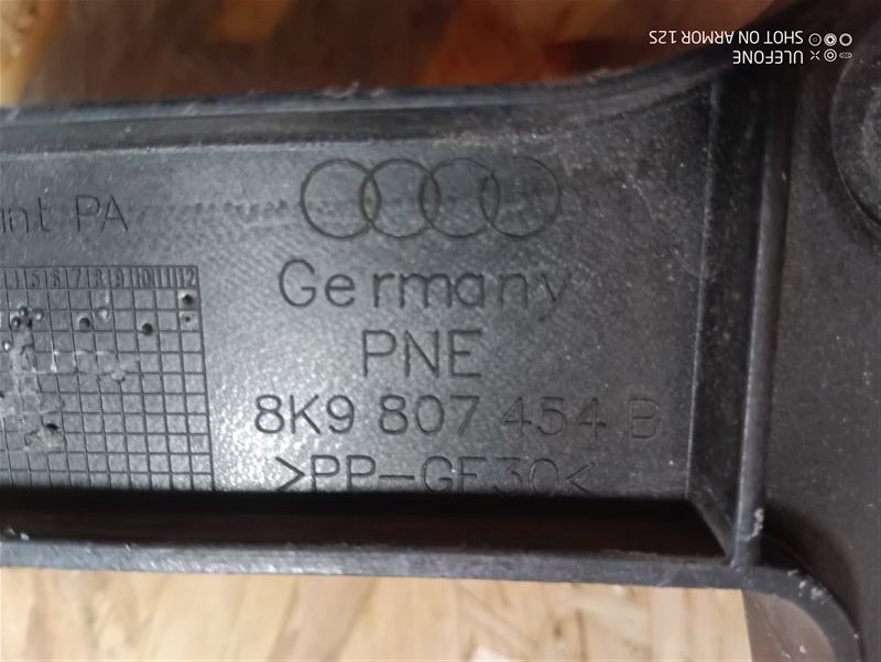 Кронштейн бампера Audi A4 2012 B8