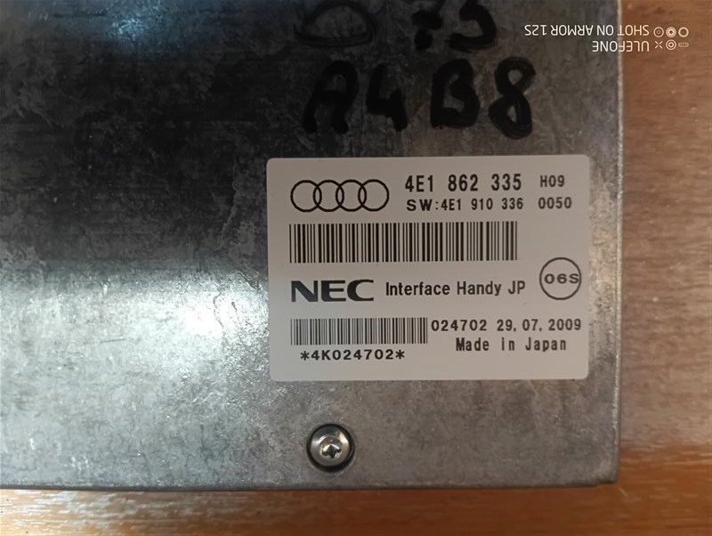 Блок управления телефоном Audi A4 2010 B8