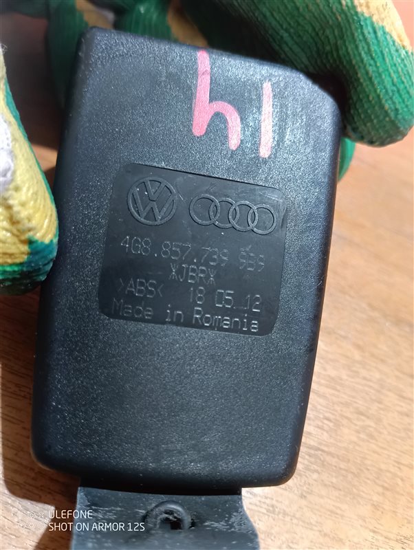 Замок ремня безопасности Audi Q3 2012 8U