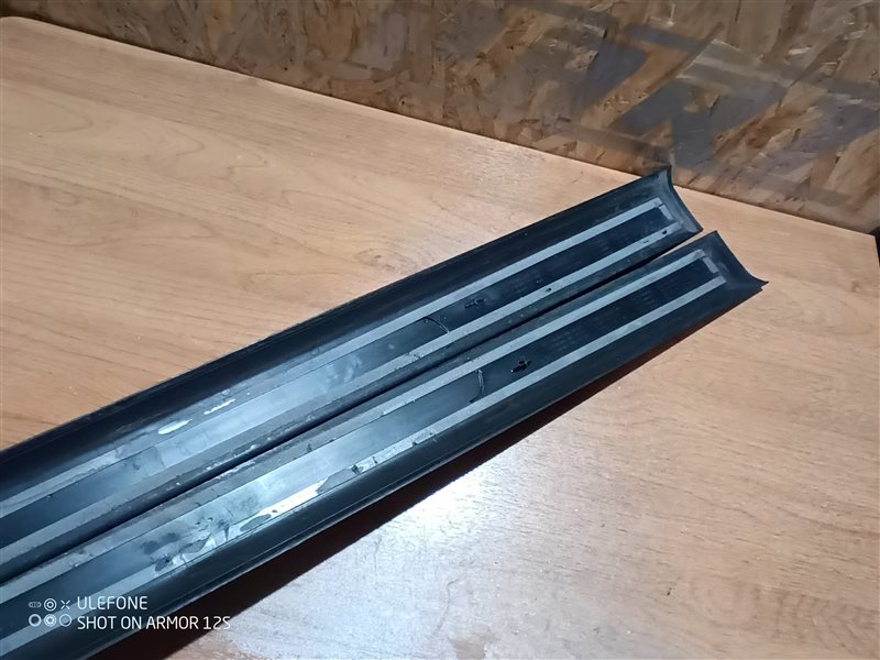 Накладки на пороги Audi A6 2010 C6